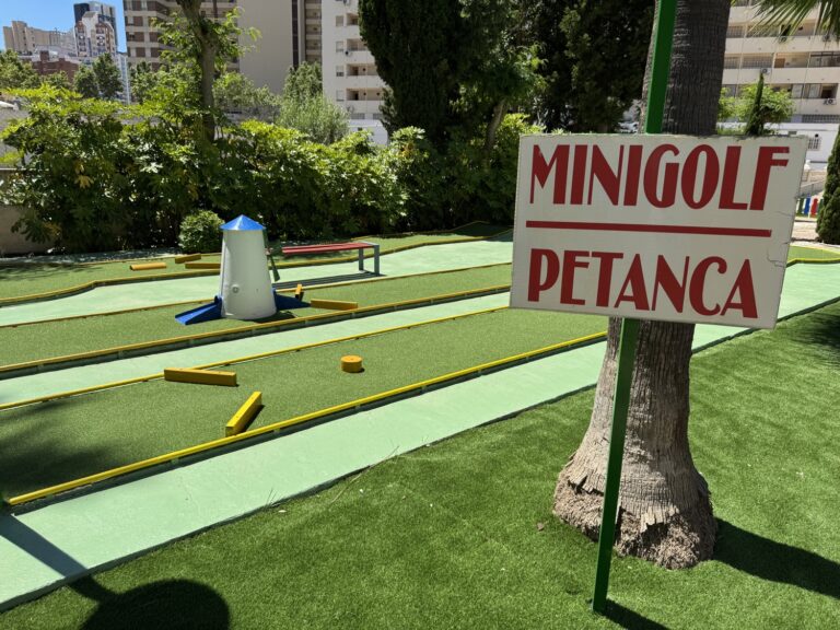 minigolf of petanc